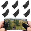 6PCS Mobile Game Controller Finger Sleeve Sets, Anti-Sweat Reusable Sweatpr