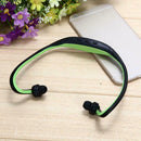 Sports Wireless Stereo Headphone Headset Earphones Earbuds (Green)
