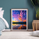 Full Drill Rhinestone Poster DIY Fantasy Cloud Sky Diamond Painting (B3238)