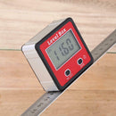 Digital Display Inclinometer Spirit Level Box Protractor Angle Finder Gauge A