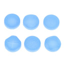 6 Pieces Thumb Grips Analog Stick Silicone Cap Cover Protector for Sony