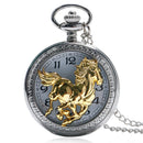 Chinese style golden horse Pentium pattern cool men's pendant gift ladies p