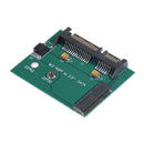 M.2 NGFF B Key SSD to Half-Height 2.5" inch SATA SSD Converter Adapter Card
