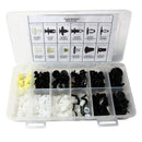 3X(146 Pcs Fender Door Hood Bumper Trim Clip Body Retainer Assortment