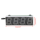 3 in 1 12V 5-20V Car Digital LED Electronic Clock Time Temperature Voltage Meter