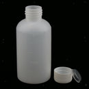 5x Plastic Empty Mouth Graduated Lab Chemical Container Reagent Bottle 250ml
