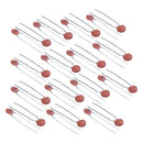 30 x 100pF DC 50V Low Voltage DIP Ceramic Disc Capacitors K6P2