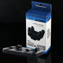 Double Gamepad Wireless Chargers Base Charging Dock for Sony PlayStation 4