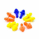5X(New 5 Pairs Swimming Mushroom Ear Plug Soft Silicone Waterproof Protect O6O5)