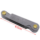 40pcs Thread Measuring Gage 60 Degree Whitworth Metric Screw Thread Pitch Ga Gw