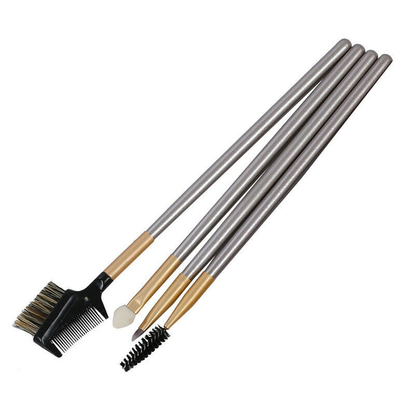 18 pcs Professional Makeup Brush Brush Set Foundation Eyeshadow Beige