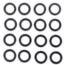 100Pcs Rubber Tattoo Machine Silicone O Rings Gun Needle Ink Tips Supplies KitME