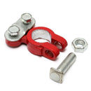 2Pcs Aluminum Positive & Nagative Car Battery Terminal Clamp Connector LJ