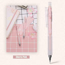 0.5mm 1Pcs Cherry Blossoms Automatic Pencil Cute Mechanical Pencils Kids Gi V4X4