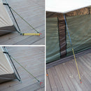 Double Hook Outdoor Tent Crude High Elastic Rope Tied Rope Clothesline Camping