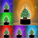 Christmas Tree LED Light 5D DIY Rhinestone Cross Stitch Mosaic Night Light