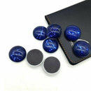 12 Constellation Series Fridge Magnets Beautiful Glass Creative Pushpins fo R2Q3