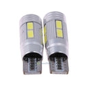2x T10 194 W5W Canbus LED 5630 10SMD Car Side White Light Bulb Auto parking Lamp