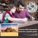 1000pcs DIY Sunshine Pyramid Puzzle Educational Learning Assembling Toys A