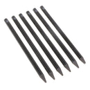 Woodless Charcoal Pencils, 6 Piece. Features Hard Grades of Charcoal Artist Kids
