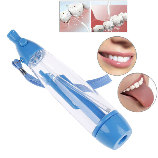 Blue Portable Cordless Dental Oral Irrigator Water Jet Floss Teeth Clean AT3C