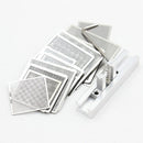 Universal Direct Heating Bga Stencils Templates + Fixture Tin Solder Ball S U7X7