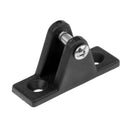 Bimini Boat Top Nylon ANGLED DECK HINGES Black Fitting MARINE