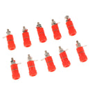 10 pieces 4mm Banana Plug Socket Jack Banana Binding Post Connector Terminal