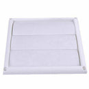 Plastic Air Vent Grille Cover 3 Gravity Flaps Wall Ventilation Grille With Net