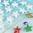 10x Party Star Polystyrene Foam Oraments DIY Decors Christmas Hanging Props