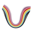 260 Stripes quilling paper 5mm width mixed color for diy hand craft 26 color AM&