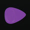 Meideal ABS+PC non-slip guitar paddle: 0.7mm Purple