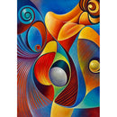 Colorful Abstract Diamond Painting 5D DIY Full Round Drill Mosaic Picture