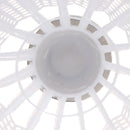 12Pcs White Badminton Plastic Shuttlecocks Indoor Outdoor Gym Spo Cy