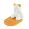 White Bear Support Cell Phone Stand Holder Geometric Desktop Tablet Bracket s