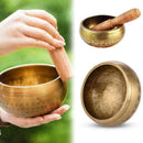 Buddhism Tibetan Chakra Buddhist Meditation Yoga Copper Singing Hammered Bo K0C7