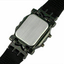 Luxury Men's Stainless Steel Watch LED Sports Date Wristwatch Digi Bracelet W7H2