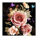 Butterfly Flowers 5D Diamond Painting Embroidery DIY Craft Cross Stitch