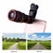 Universal 12X Zoom Optical Clip-on Telephoto Telescope Lens Mobile Phone Camera