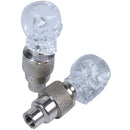 2X Wheel Tire Valve Cap LED luminous Light Lamp for Motorcycle Bicycle Bike D8Z4