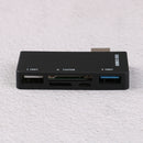 USB 3.0 transport hub adapter/card reader for surface pro computer accessoriesOZ