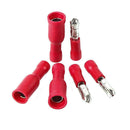25pcs Female 25pcs Male Insulated Electric Connectors Crimp Bullet Terminal