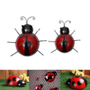 Metal Wall Decor, Wall Art, Wall Sculpture, Ladybug Hanging Decoration,