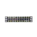 TB-1510 10 Positions Dual Rows Covered Screw Terminal Block 600V 15A JR