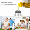 Controllable Oil And Vinegar Dispenser 2 Packs, Kitchen Glass Olive Oil Bot