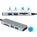 USB-C HUB Type C to 4K HDMI USB3.0 Adapter SD Card Reader for MacBook Pro bs