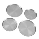 4x Stainless Steel Cooker Protection Pan Home