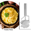 Stainless Steel Potato Pressure Mud Machine Potatoes Masher Kitchen Tools A