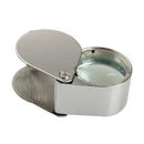 Mini 10 x 21mm Jeweler Loupe Magnifier Magnifying Glass Eye Loupe