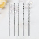 5Pcs Drill Bit Extra Long Straight Shaft Drill Bit for Metal Wood Newest Useful
